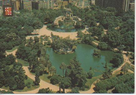 Postal E03875: Parque de la Ciudadela, Barcelona