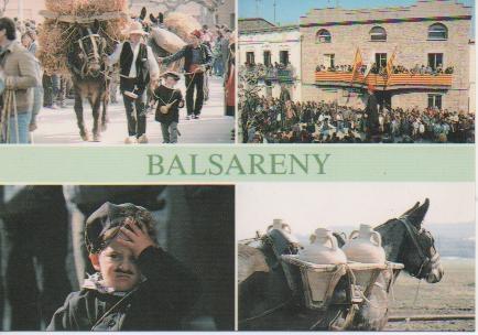 Postal E03880: Festa dels Traginers, Balsareny