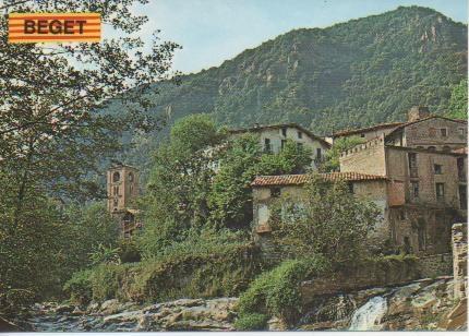 Postal E03882: Vista parcial Beget, Girona