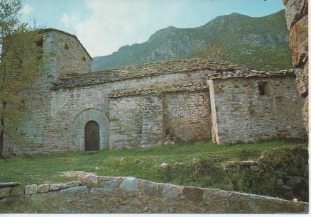 Postal E03931: Iglesia románica de Sant Martí Surroca, Ogassa, Gerona