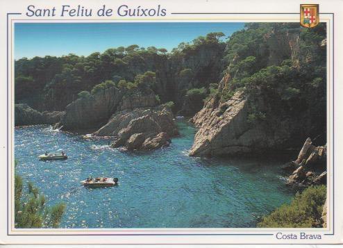 Postal E03922: Cala de Sant Feliu de Guixols, Costa Brava