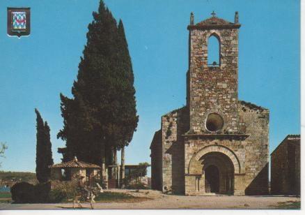 Postal E03918: Església Romànica-Porqueres, Girona