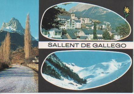 Postal E03800: Imágenes Sallent de Gallego