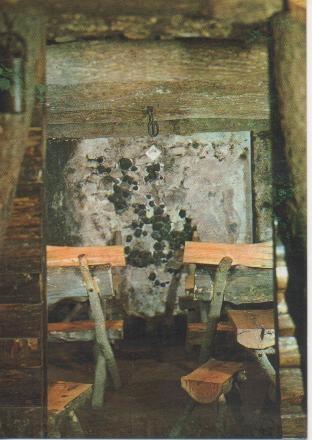 Postal E03803: Menjador de la Mina,Ogassa, Girona
