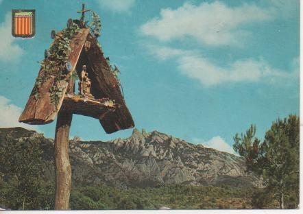 Postal E03813: La Moreneta i Montserrat