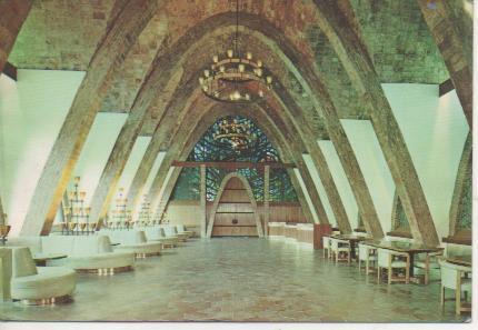Postal E03851: Cavas Codorniu-Sala de recepción Puig i Cadafalch