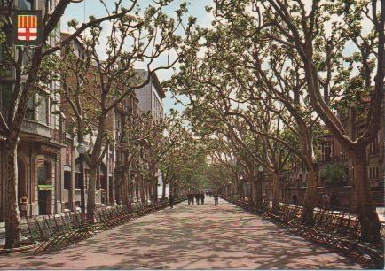 Postal E03846: Passeig Pedro III, Manresa