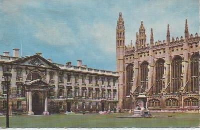 Postal E04609: King's college Chapel,Cambridge