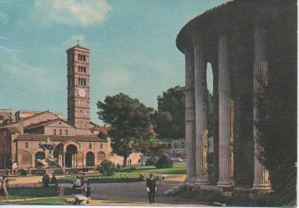 Postal E04590: Templo di Vesta e Chiesa S.Maria in Cosmedin,Roma