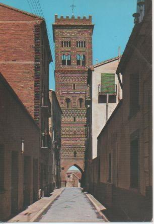 Postal E04644: Torre de la Iglesia de San Mtín, Teruel