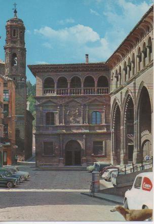 Postal E 04646: Palacio Municipal y Lonja, Alcañiz