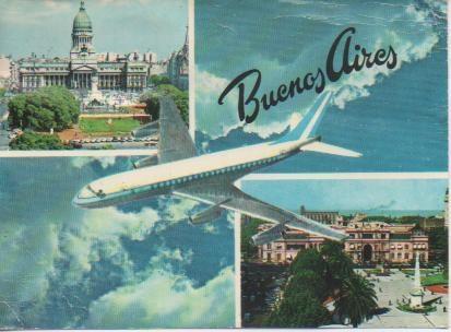 Postal E04563: Imágenes de Buenos Aires