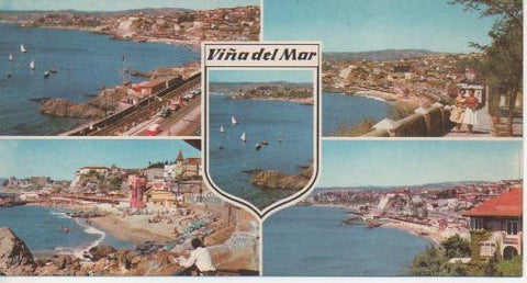 Postal E04564: Imágenes de Viña del Mar, Chile