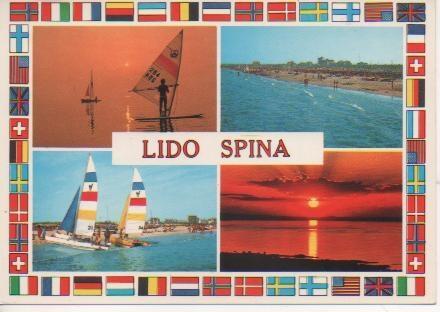 Postal E04571: Lido di Spina, Ferrara