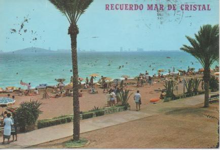 Postal E04738: Playa Mar de Cristal