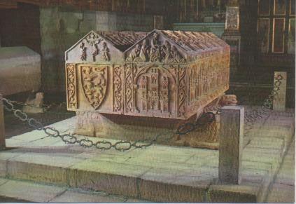 Postal E04726: Monasterio de la Huelgas. Sepulcros de Alfonso VIII y Dª Leonor de Inglaterra, Burgos