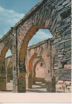 Postal E04777: En las ruinas de Mezquita, Sahara Español