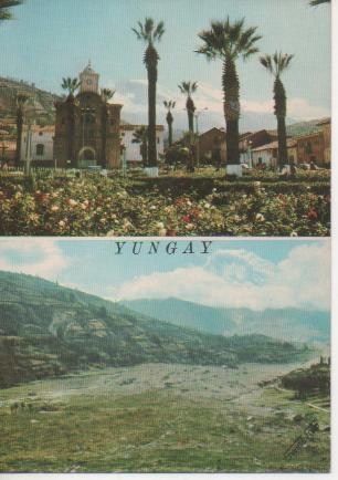 Postal E04758: Yungay, Peru