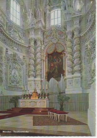 Postal E04762: Theatinerkirche, Müchen