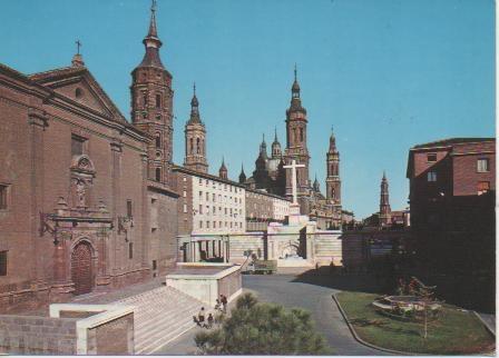Postal E04682: San Juan de los Panetes, Basilica del Pilar, Zaragoza