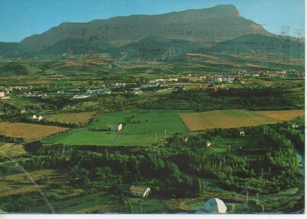 Postal E04661: Vistas de Jaca, Huesca, Pirineo Aragones