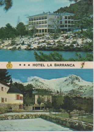 Postal E04714: Hotel la Barranca.Navacerrada-Madrid