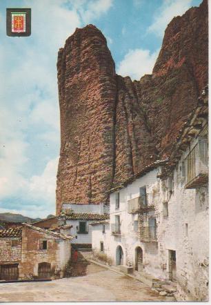 Postal E04690: Un aspecto de los Mllos, Riglos, Huesca-Pirineo Aragones