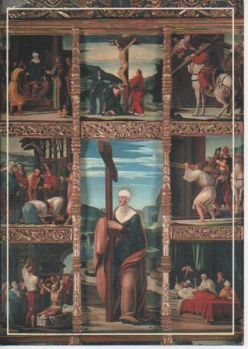 Postal E04299: Retablo de Santa Elena. S. XVI. Museo de la Catedral de Girona