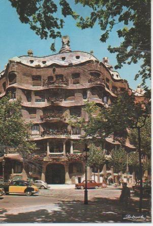 Postal E04303: Casa Milá "Arquitecto A. Gaudí", Barcelona