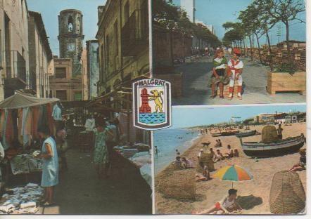 Postal E04354: Malgrat de Mar, Costa Brava