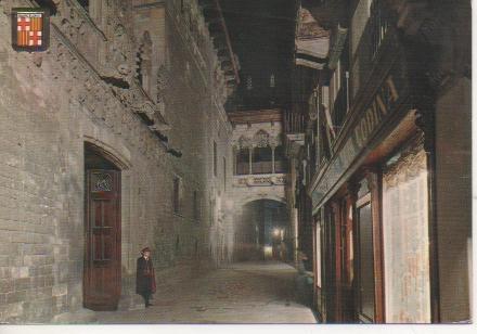 Postal E04345: Calle del Obispo Irurita, Barrio Gótico de Barcelona