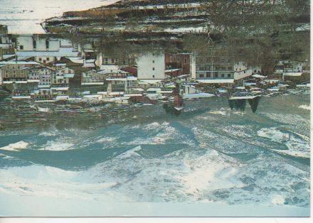 Postal E04248: Vista general "Invierno" de Candelario