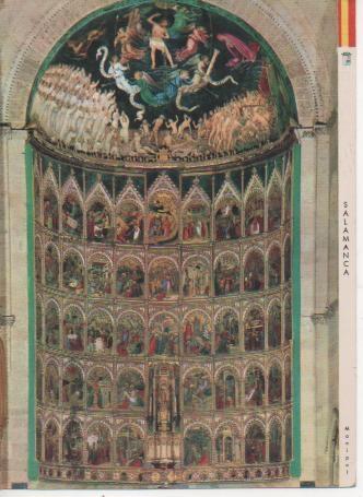 Postal E04244: Retablo.Catedral Vieja, Salamanca