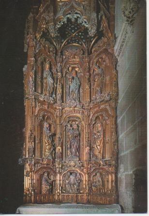 Postal E04234: Capilla de los Condestables.Altar deSAnta Ana.S. XV-XVI.Catedral de Burgos