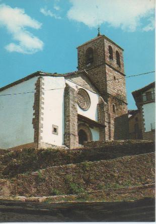 Postal E04236: Iglesia y Cuesta de laRomana,Candelario