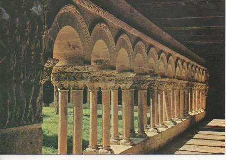 Postal E04258: Claustro,Ala oeste.Abadia Sto Domingo de Silos,Burgos