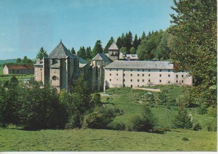 Postal E04469: Vista general y ábside.Roncesvalles, Navarra