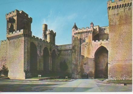 Postal E04465: Castillos de España. De Olite, Navarra