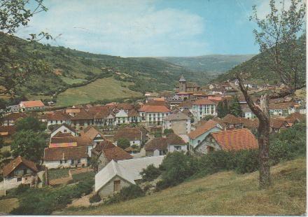 Postal E04463: Vista parcial de Ochaogavia, Navarra