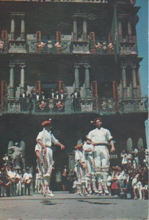 Postal E04456: Dantzaris del Excmo.Ayuntamiento, Pamplona