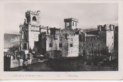 Postal E04445: Postal B/N Castillo de Javier, Navarra