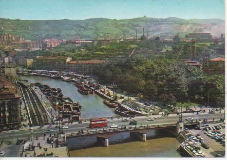 Postal E04492: Puente de la Victoria y Ría