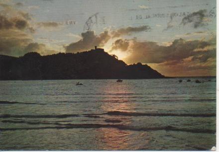 Postal E04491: Contraluz, San Sebastián