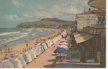 Postal E04501: Playa de Zarzau
