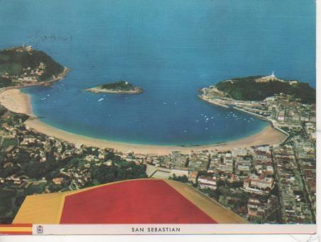 Postal E04505: Vista Aérea de San Sebastian