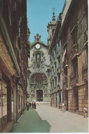 Postal E04484: Iglesia de Santa María,San Sebastián