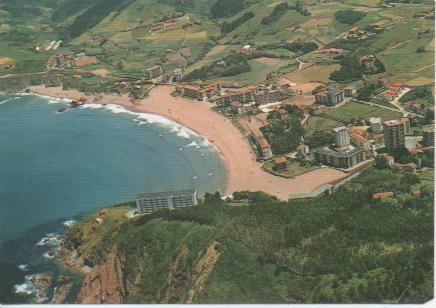 Postal E04487: Vista aérea de Baquio, Vizcaya