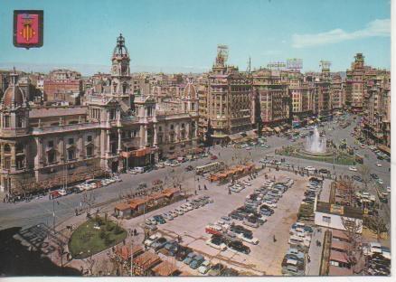 Postal E04392: Plaza del Caudillo, Valencia