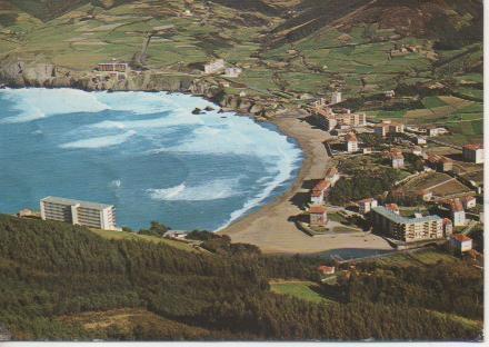 Postal E04384: Vista aérea de Baquio, Vizcaya