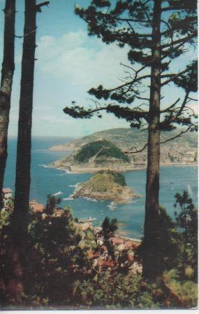 Postal E04371: Vista desde el Monte Igueldo, San Sebastián